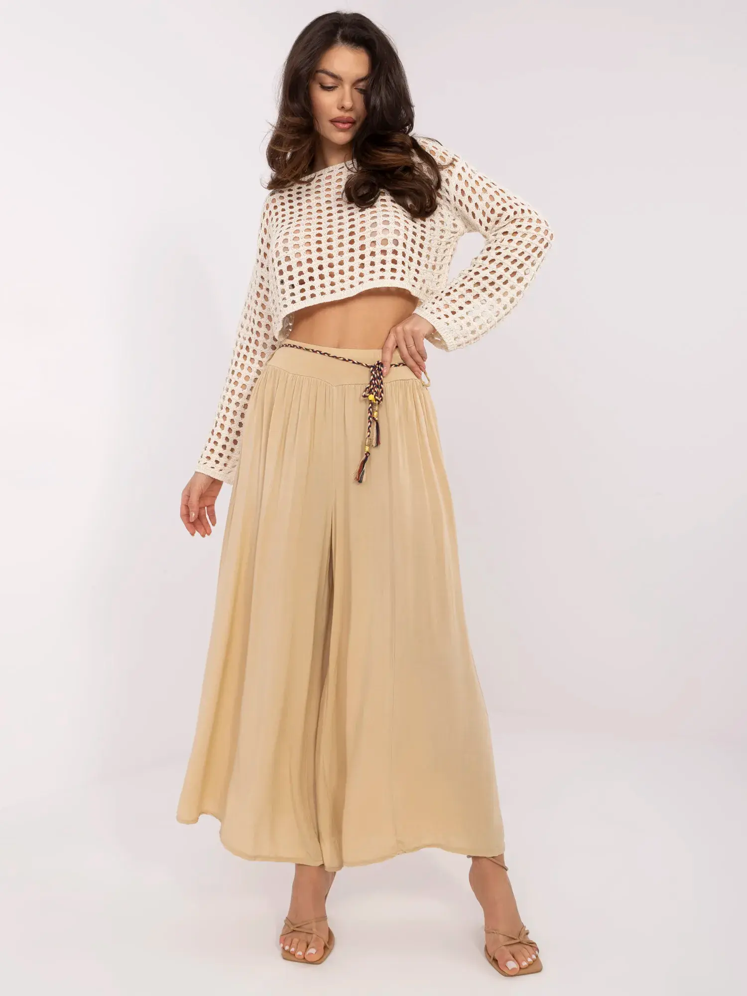 Trousers-TW-SP-BI-81733.14-beige