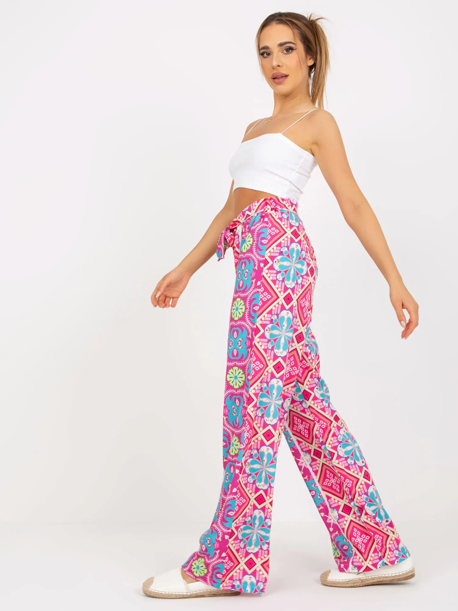 Trousers-DHJ-SP-13587.66P-Pink