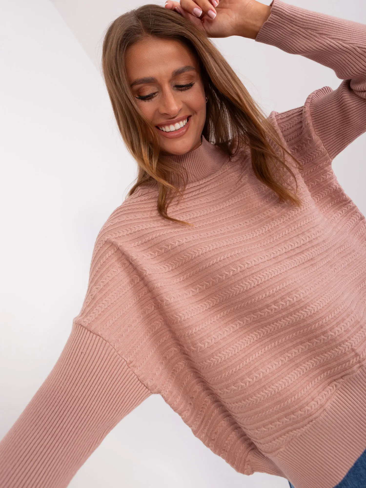 Sweater-AT-SW-2368.36X-Dark Pink