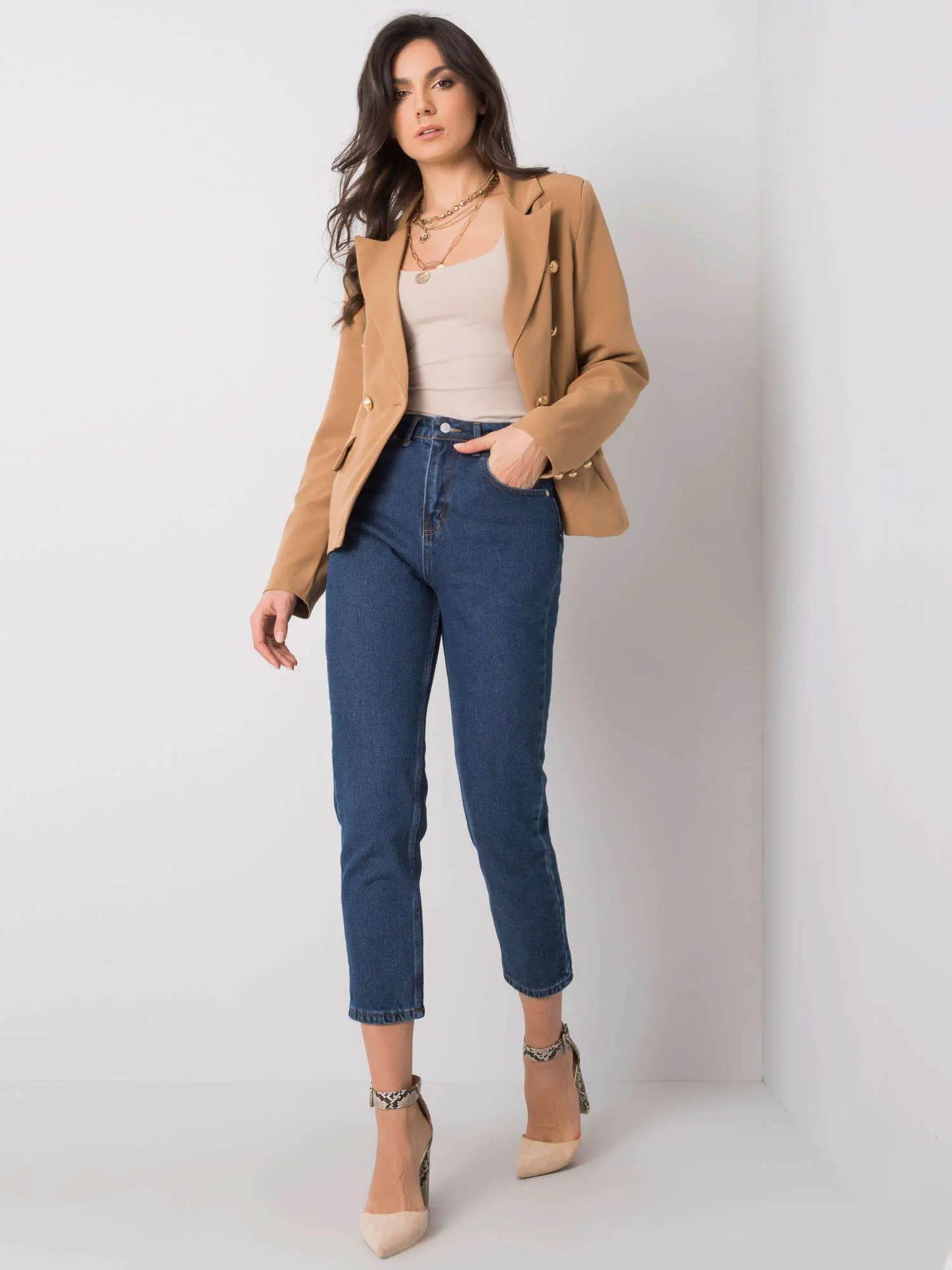 Jeans trousers-318-SP-505.70P-dark blue