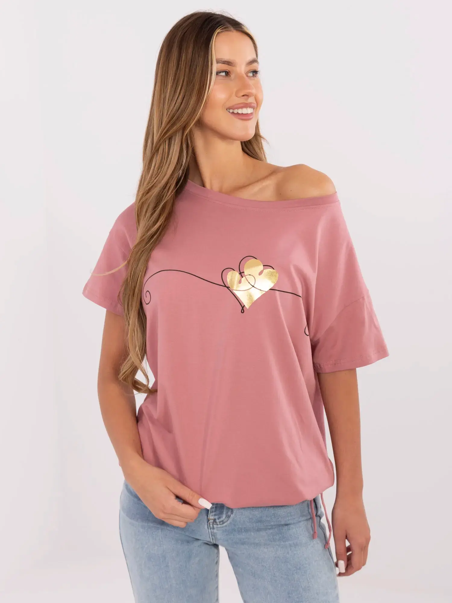 T-shirt-CLM-TS-1017.03-dark pink