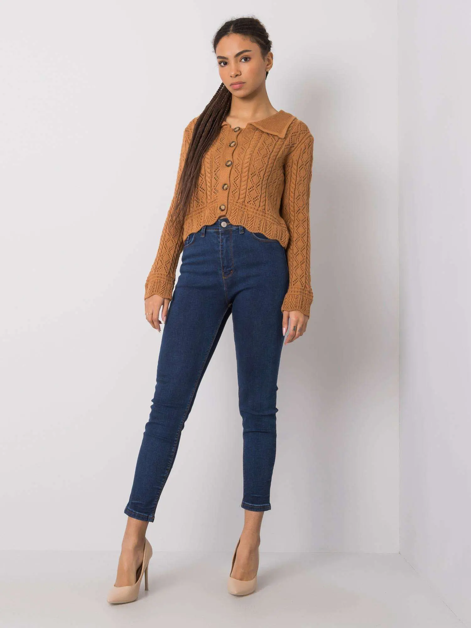 Jeans trousers-320-SP-2614.05P-dark blue