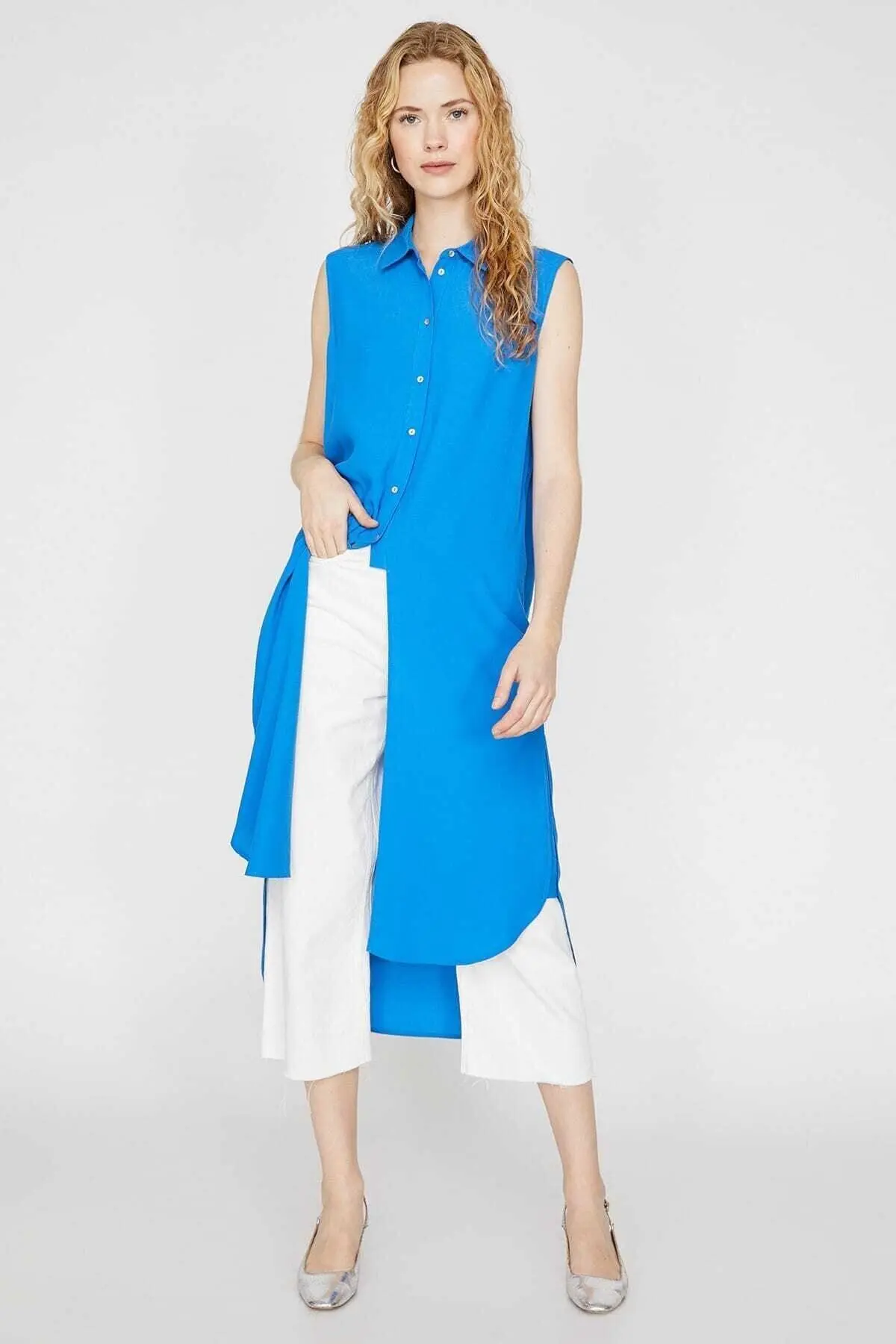 Koton Women's Blue Tunic