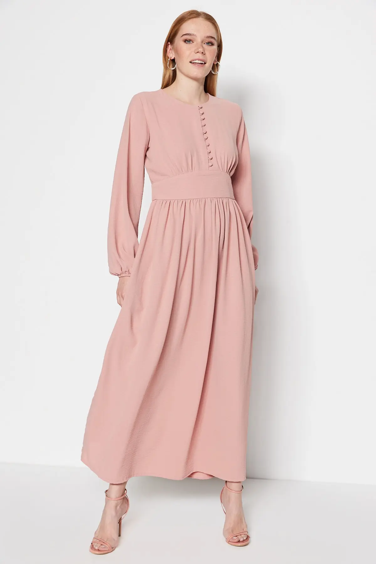 Dámské šaty Trendyol Pink
