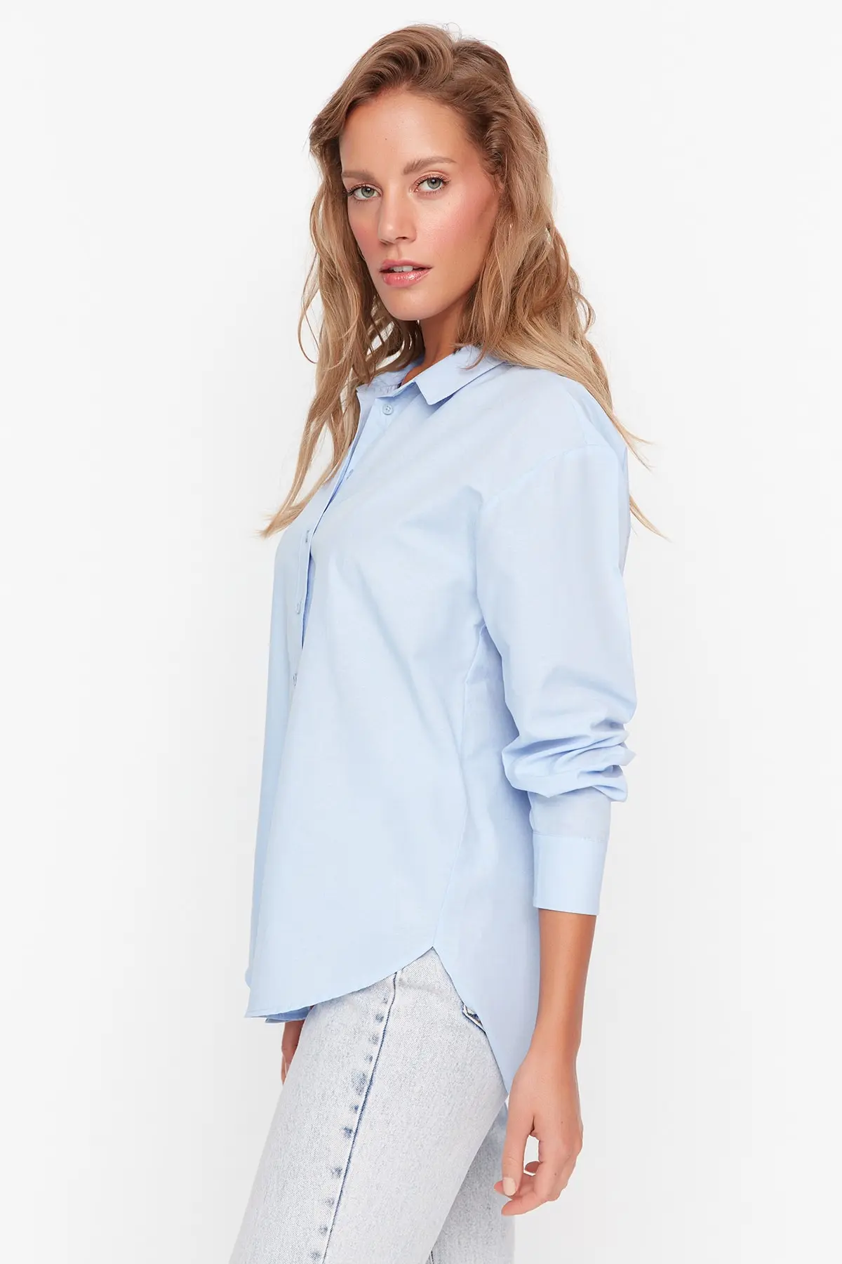 Dámská košile Trendyol Loose Fit