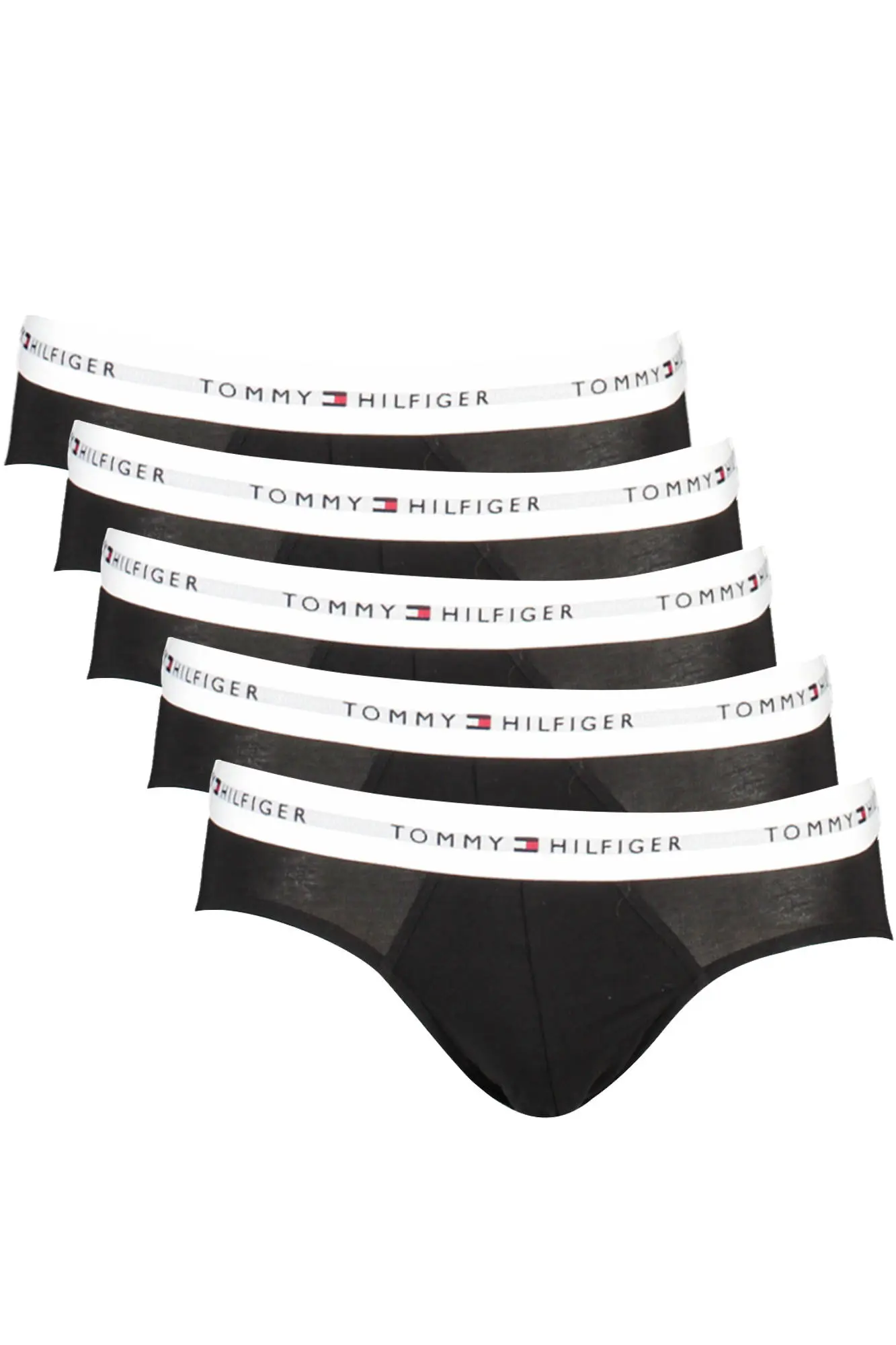 TOMMY HILFIGER pánské slipy, černé
