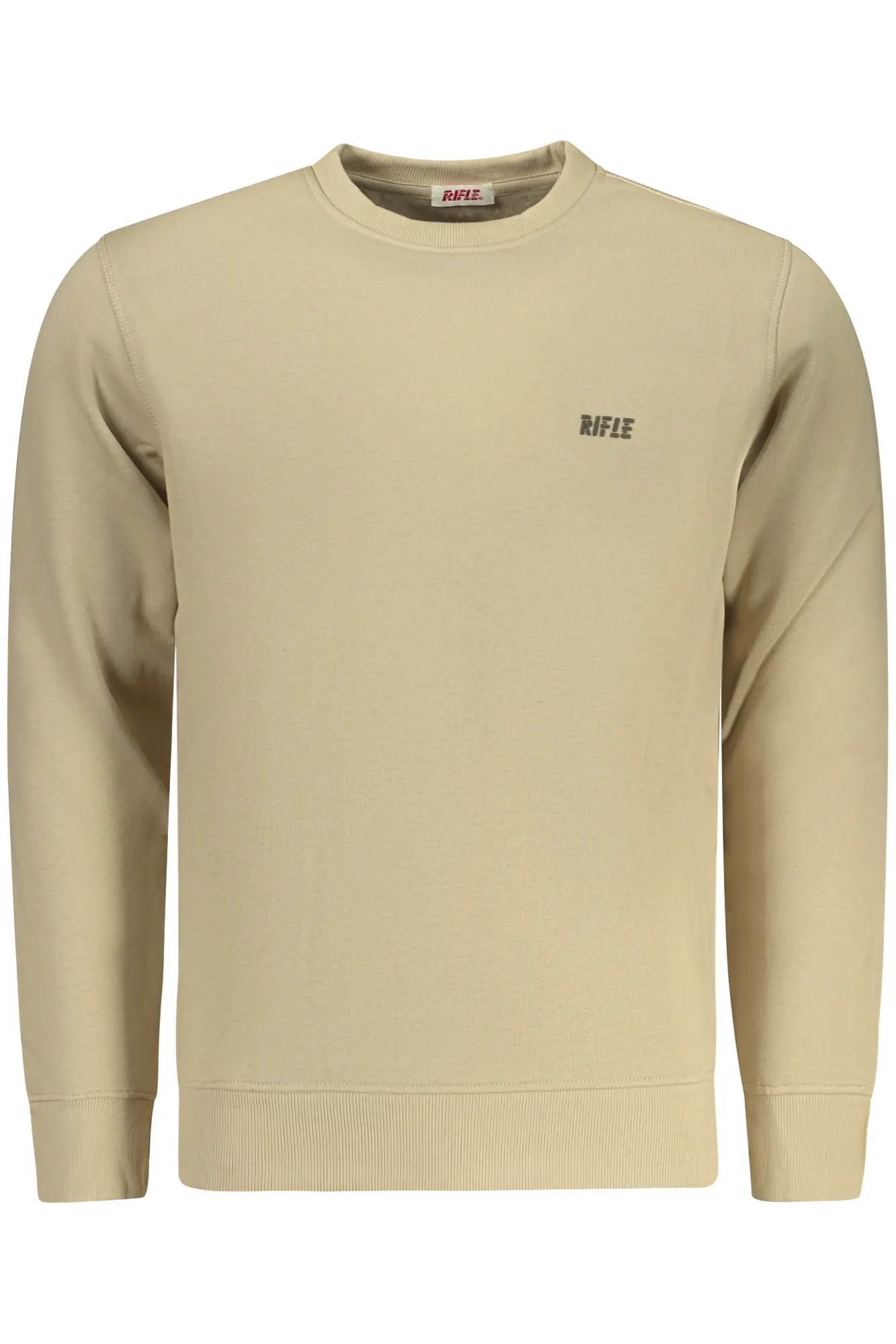 Béžový pánský basic svetr