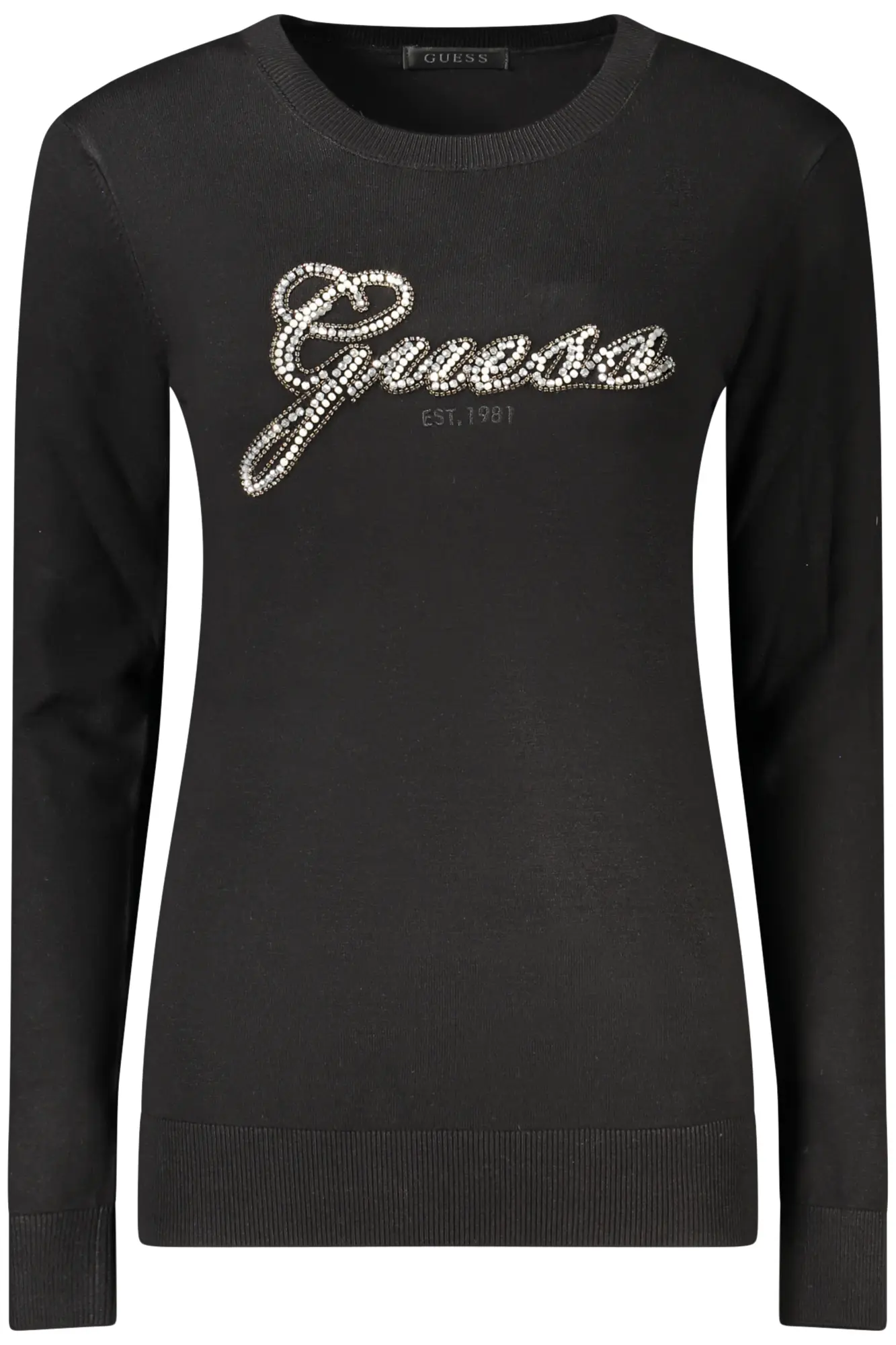 Černé triko Guess Jeans