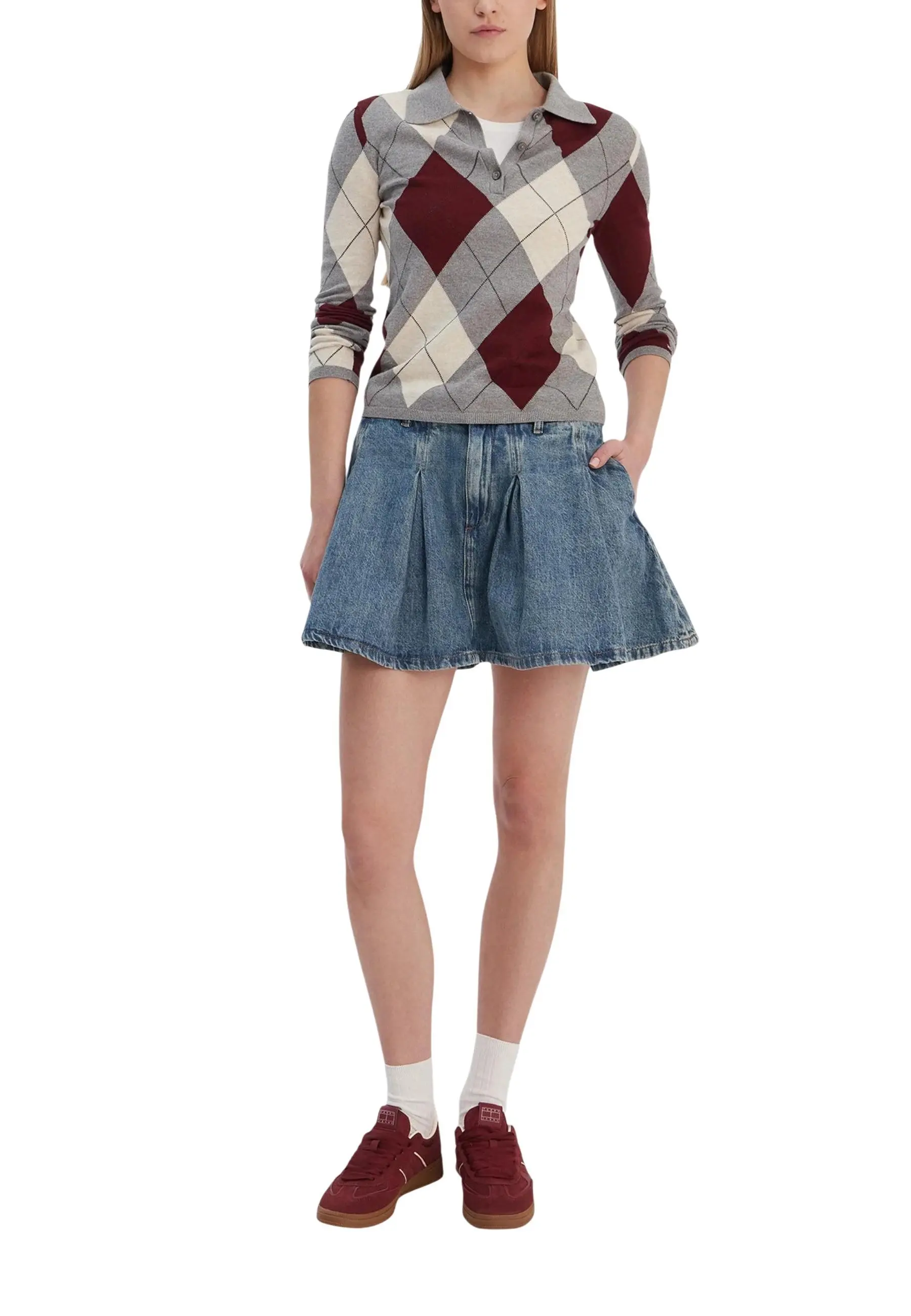 Tommy Hilfiger džínová sukně