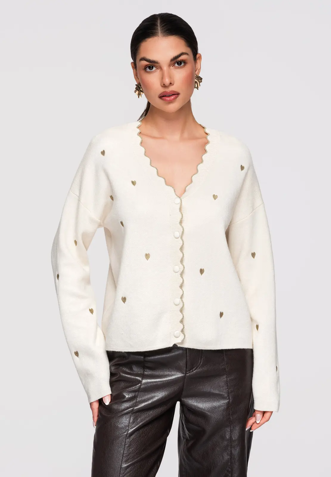 Dámský pletený cardigan OW-SWCD-0101