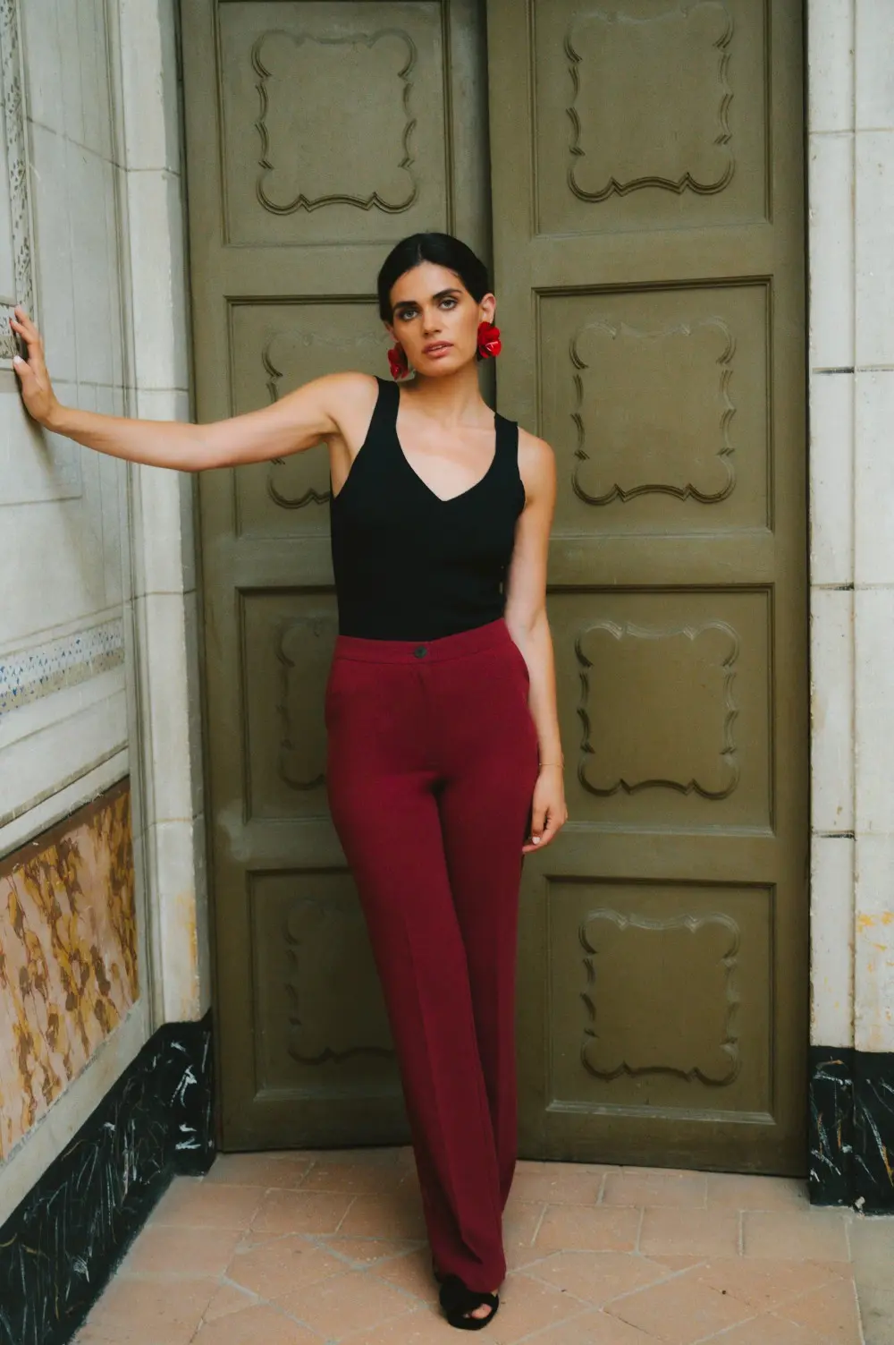 Dámské kalhoty  model 217266 Stylove L