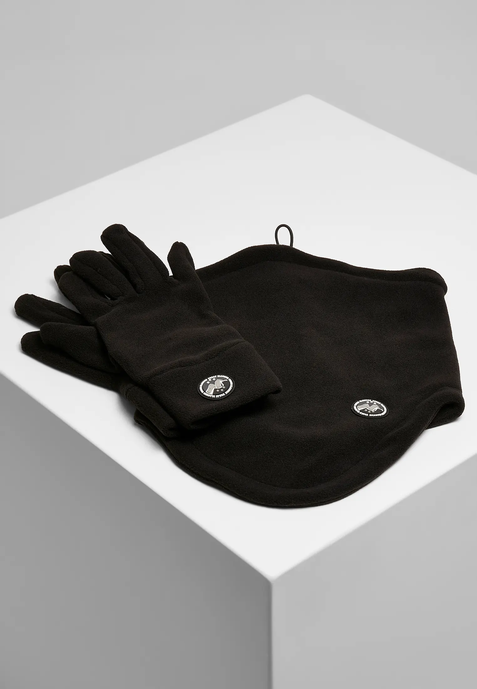 Unisex set rukavice+nákrčník Urban Classics Hiking Fleece Set