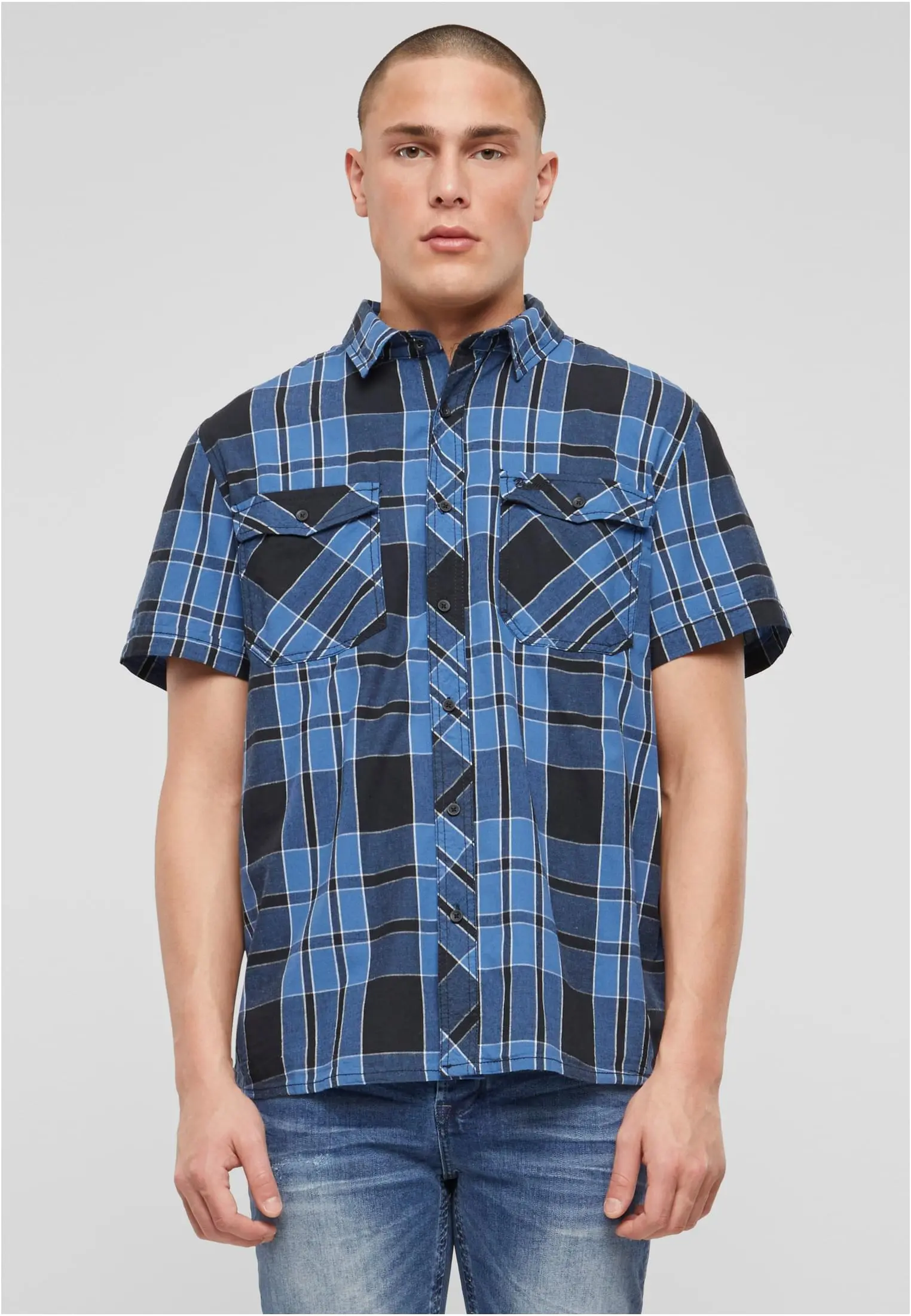 Košile Roadstar Shirt 1/2 indigo velikost