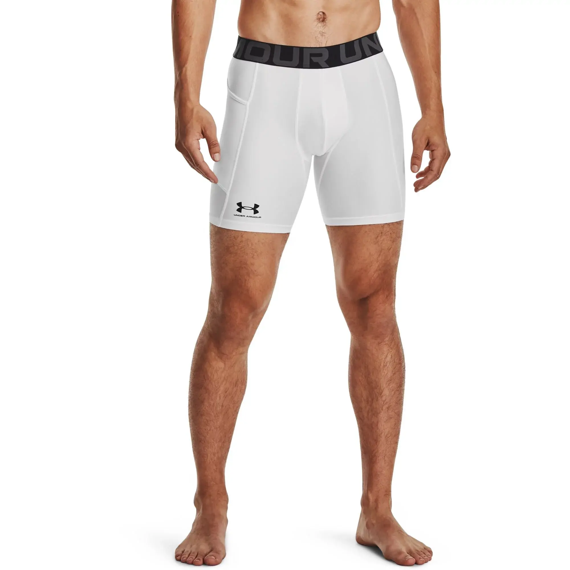 Pánské boxerky Under Armour bílé (1361596 100)