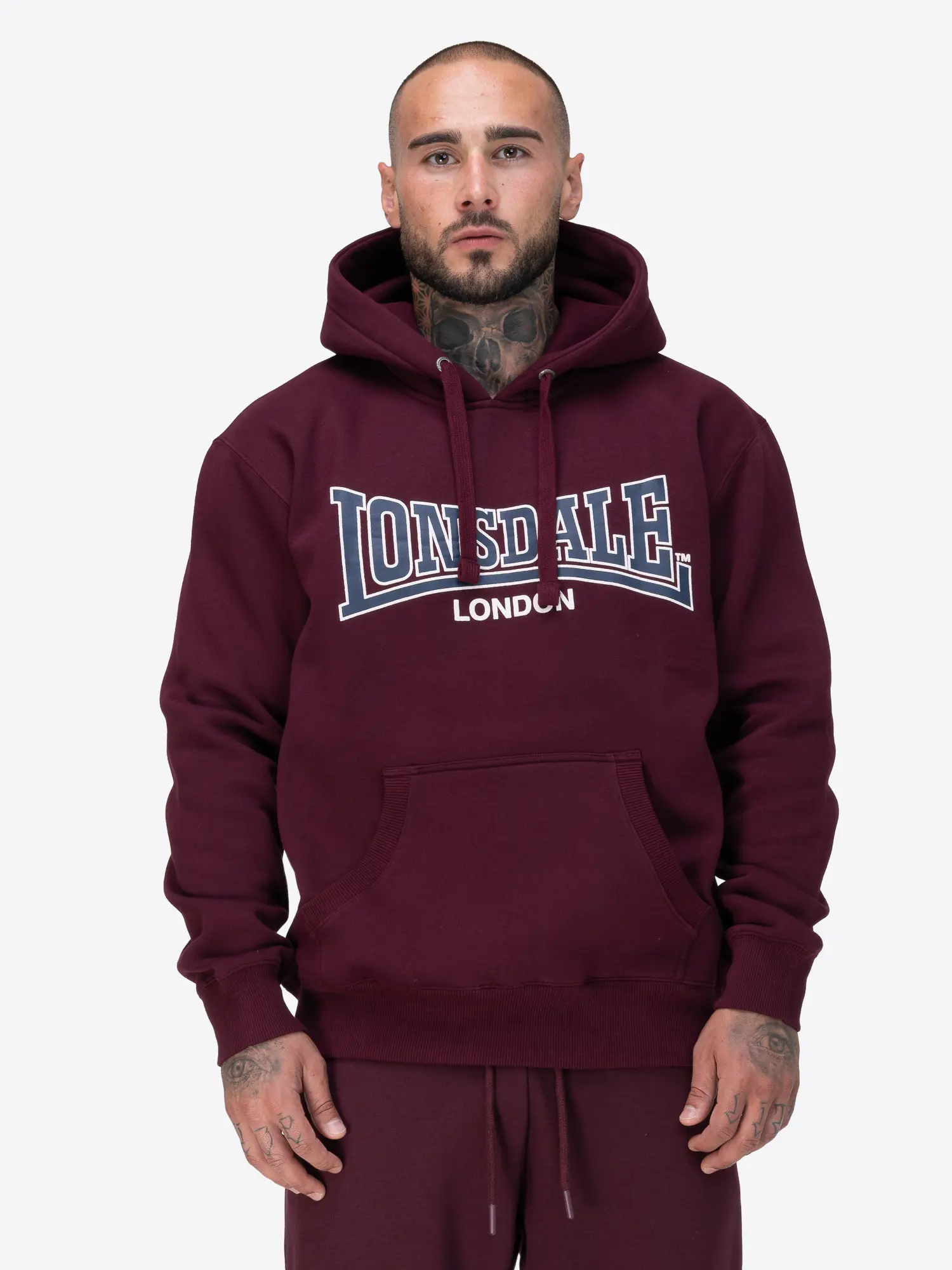 Lonsdale Men's hooded sweatshirt regular fit