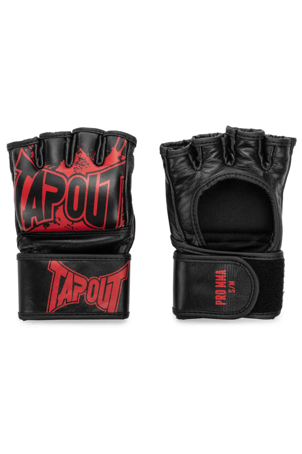 Tapout Leather MMA pro fight gloves (1 pair)