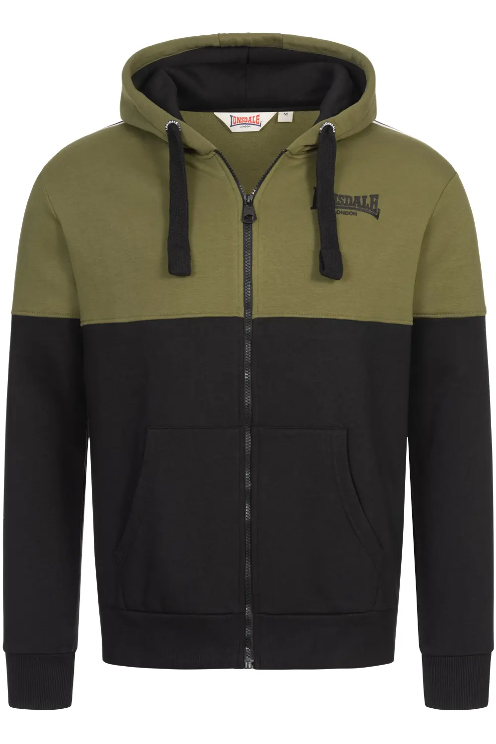 Lonsdale Men's hooded zipsweat jacket regular fit