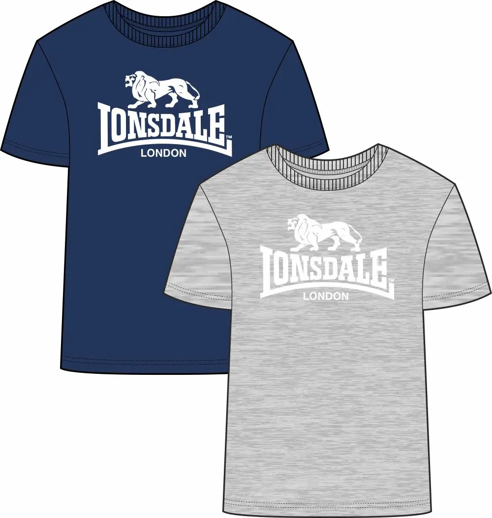 Dvojbalení dětských triček Lonsdale