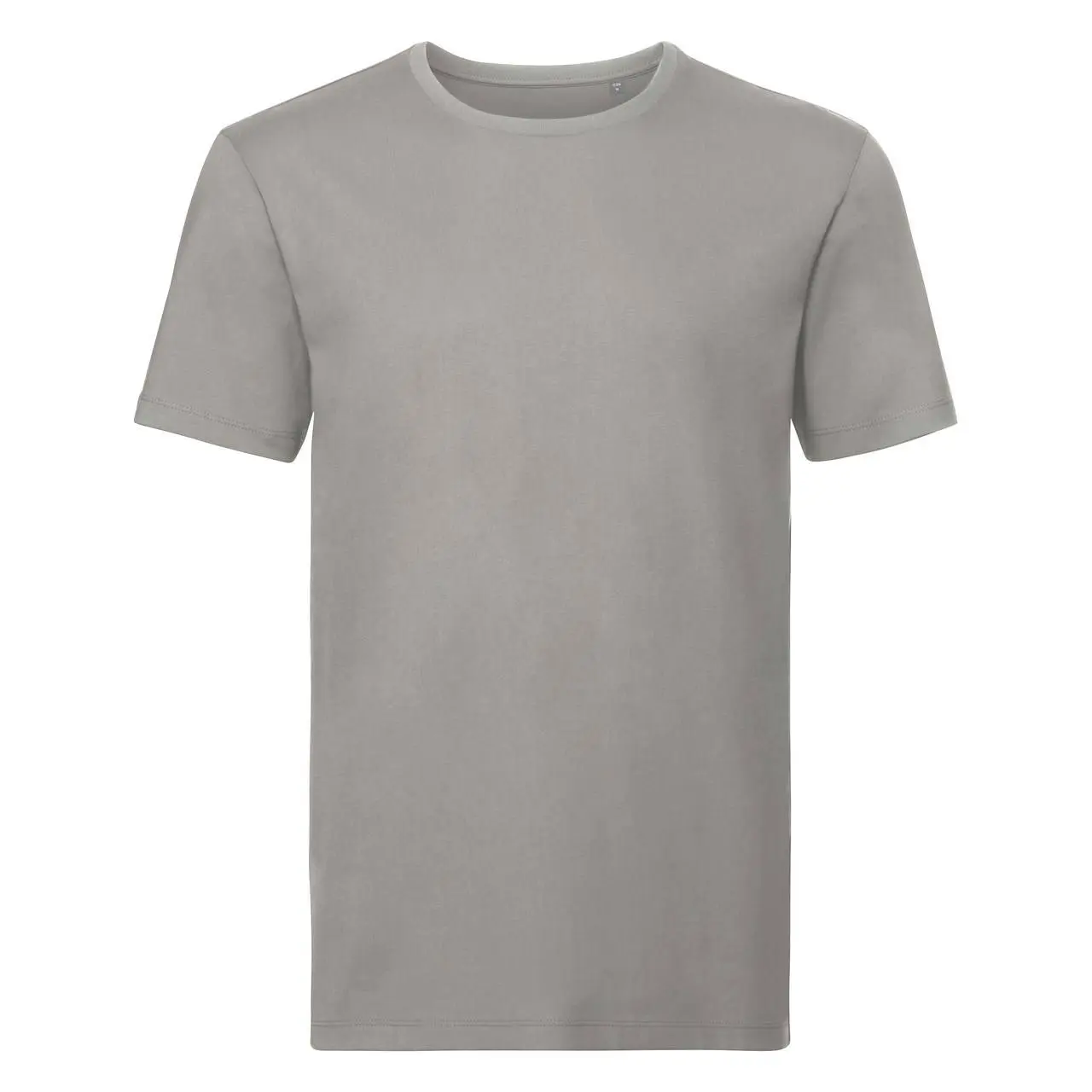 Beige Men's T-shirt Pure Organic Russell