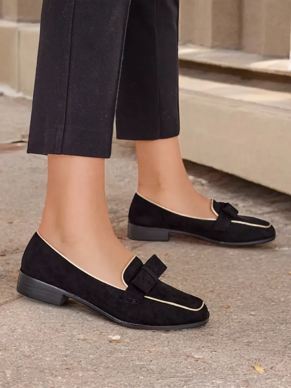 Resti Women's Loafers with Bow Refenni