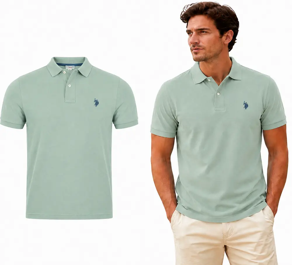 Pánské polo triko - Mint