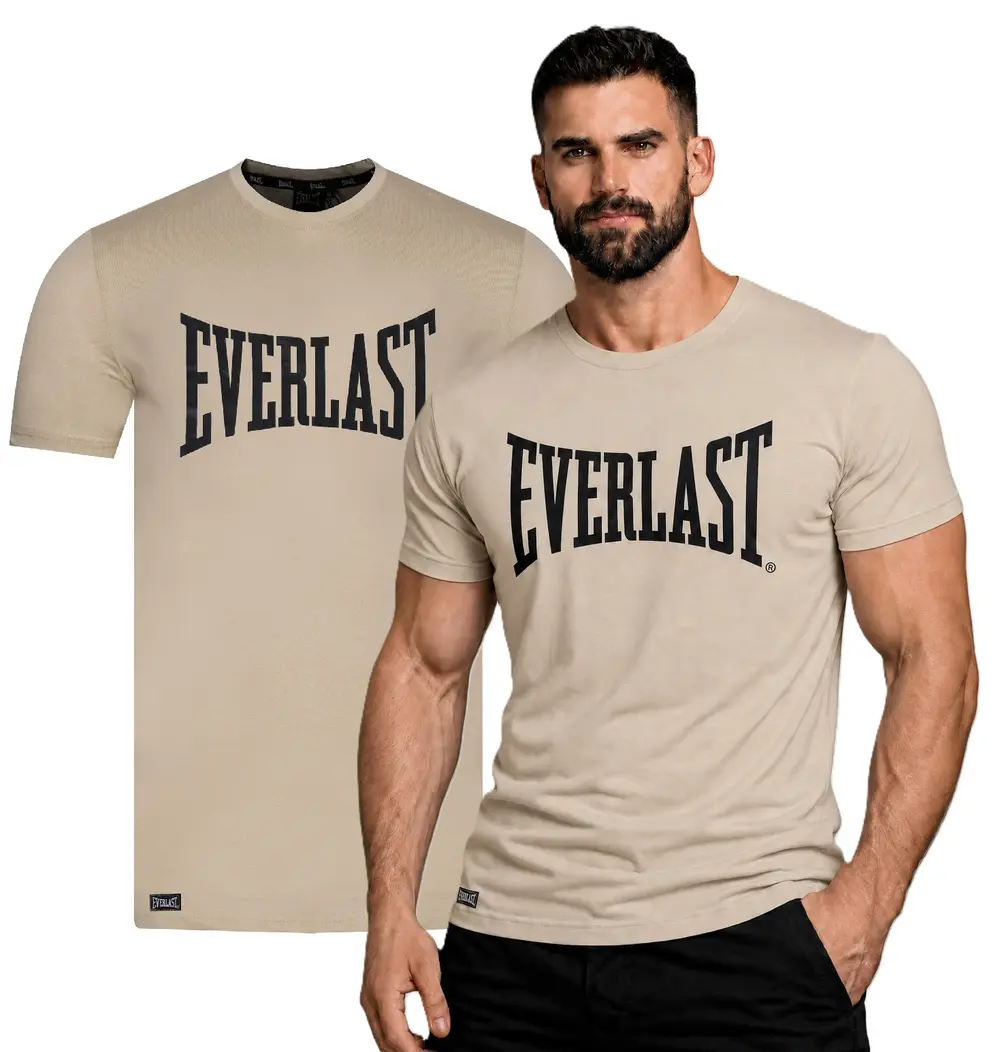 Pánské triko Everlast béžové