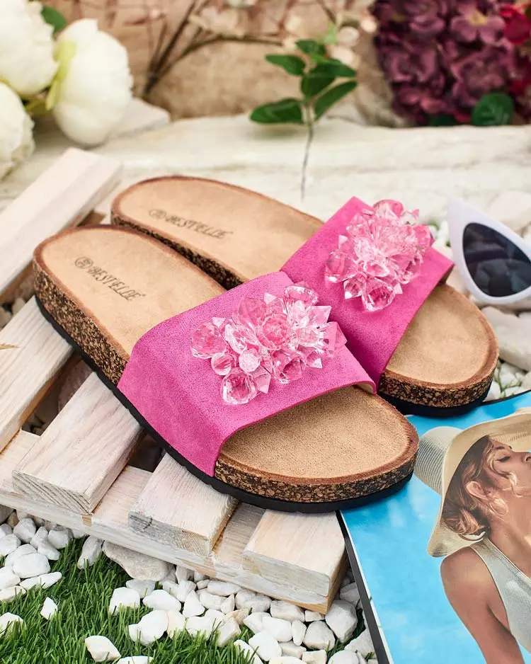 Resti Royalfashion Women's Villo rhinestone flip-flops