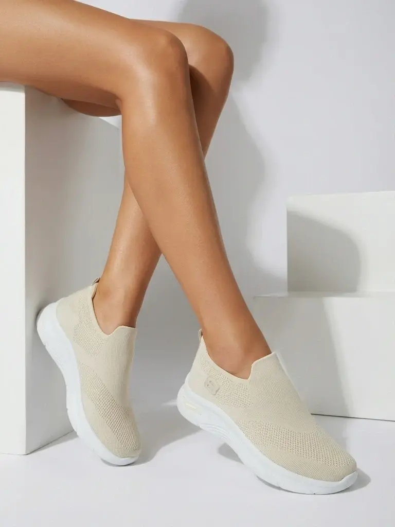 Dámské látkové slip-on tenisky Resti Selina