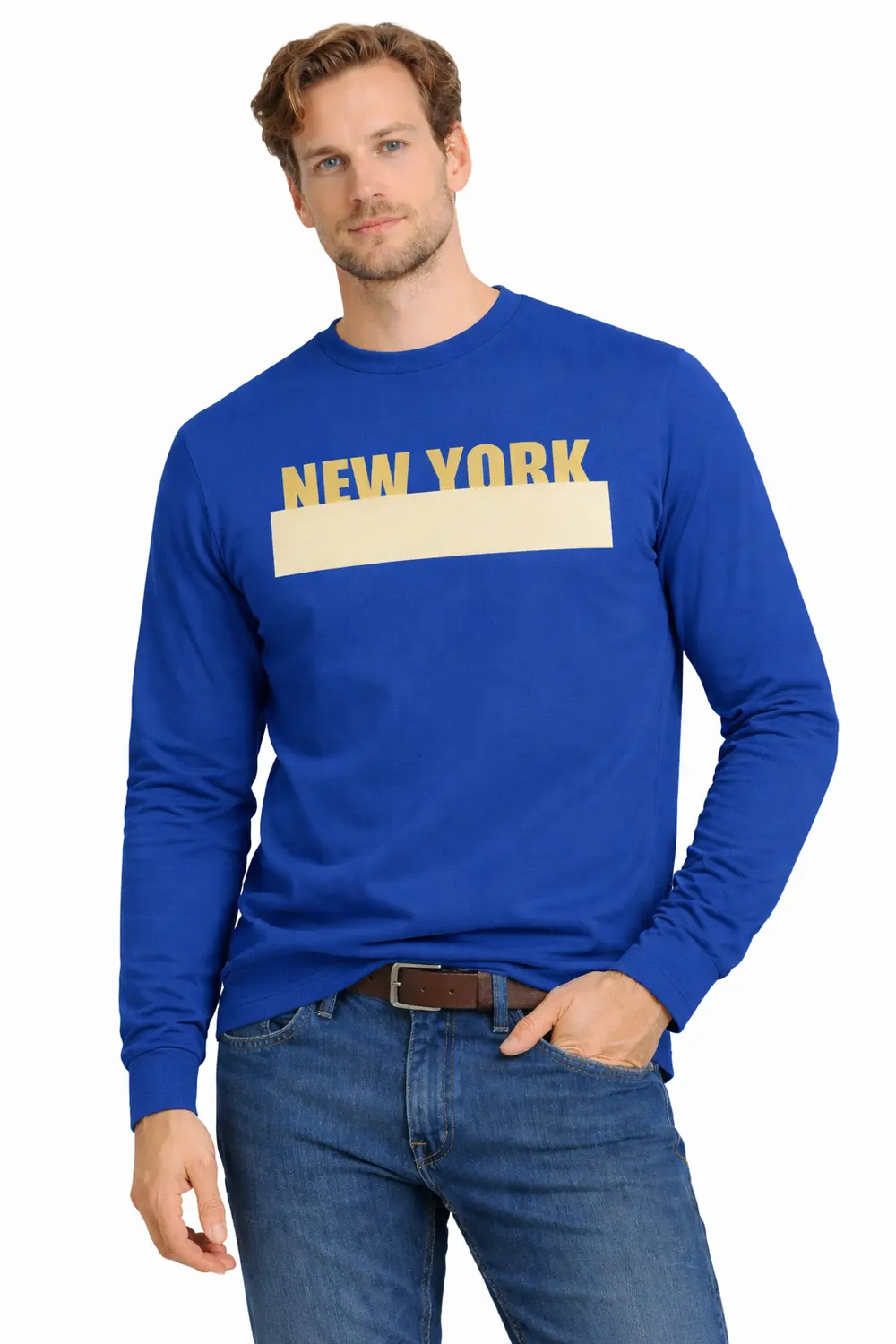 Pánská mikina Jumper - Modrá
