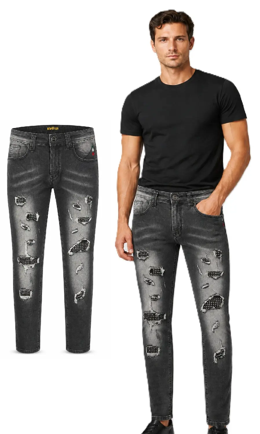 Pánské skinny džíny Mp0152n