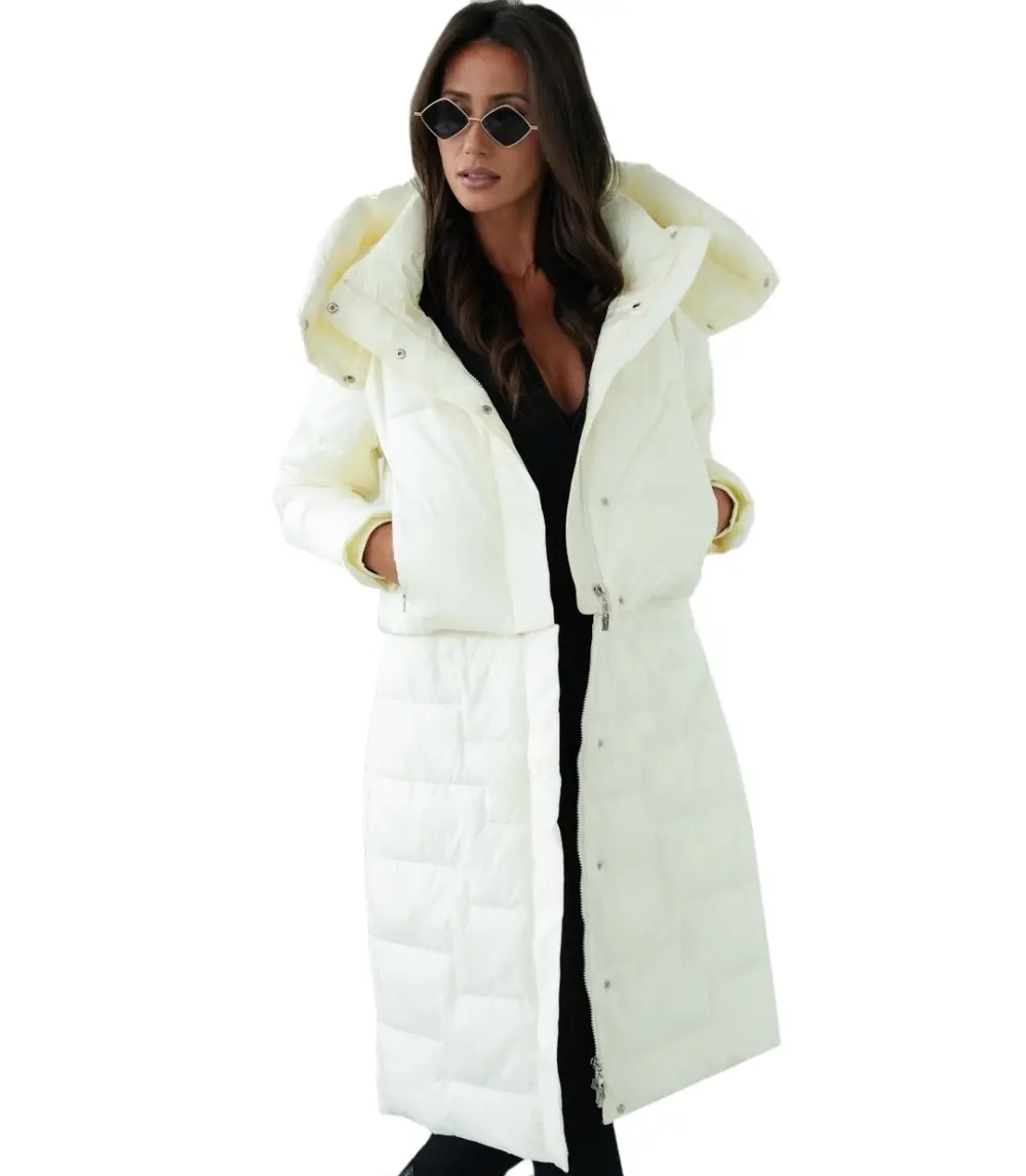 Pri Quilted 2-in-1 Insulated coat Can be worn as a jacket
