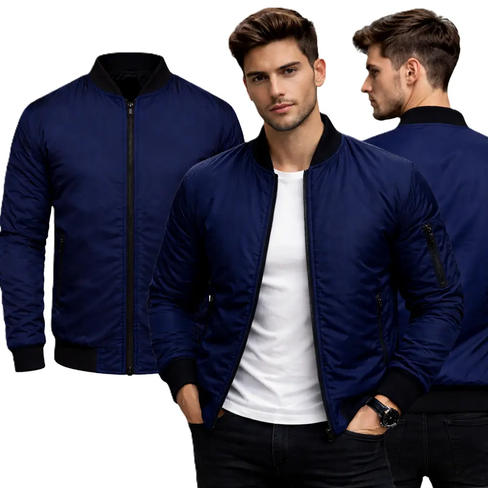 J.style - pánská bunda 8ak95-2 navy