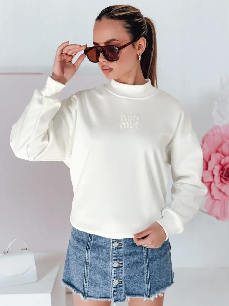 Dámská oversize mikina LOVASON ecru