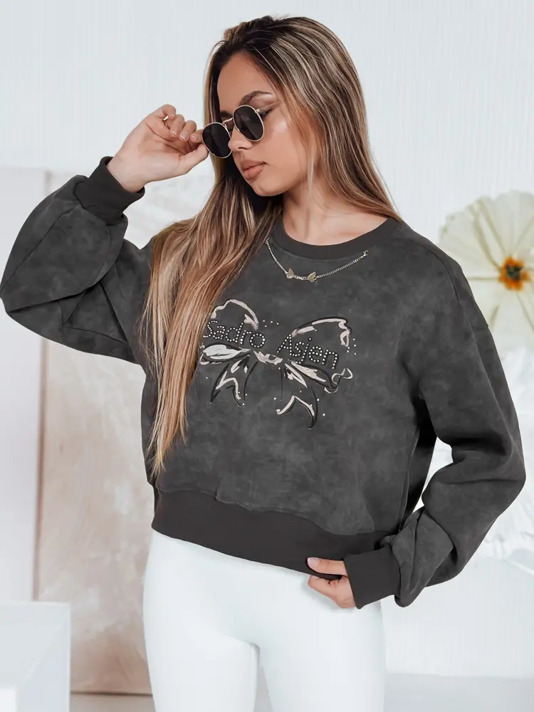Dámská oversize mikina s motivem tie-dye