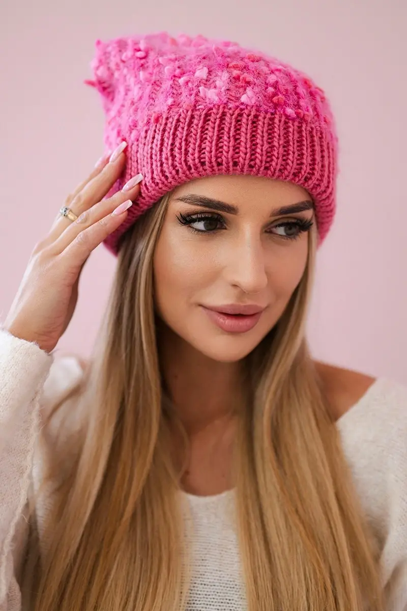 marka niezdefiniowana Bubble hat K219 světle růžová
