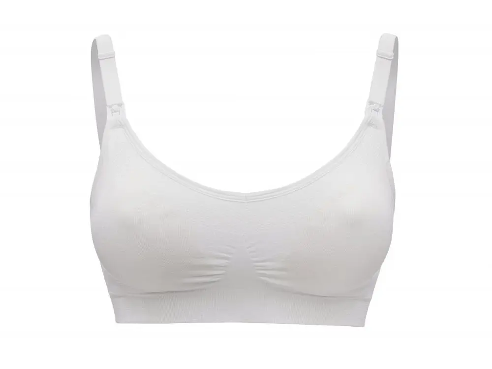 Medela těhotenská a kojicí podprsenka Keep Cool bílá