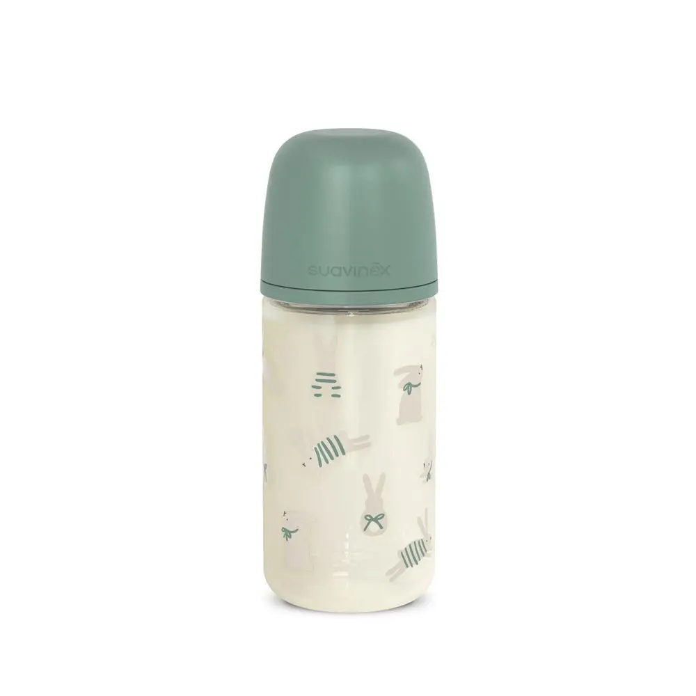 Suavinex Láhev sklo WONDERLAND NEW 240 ml fyziologická SX PRO +3 MF
