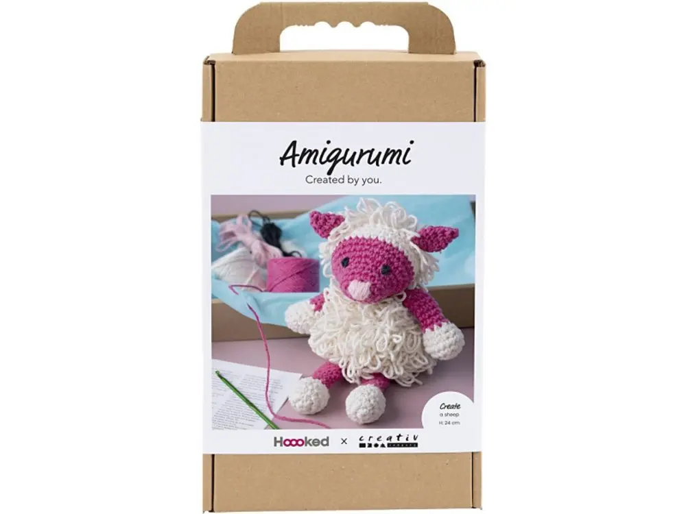 Creative Amigurumi sada háčkování - OVEČKA