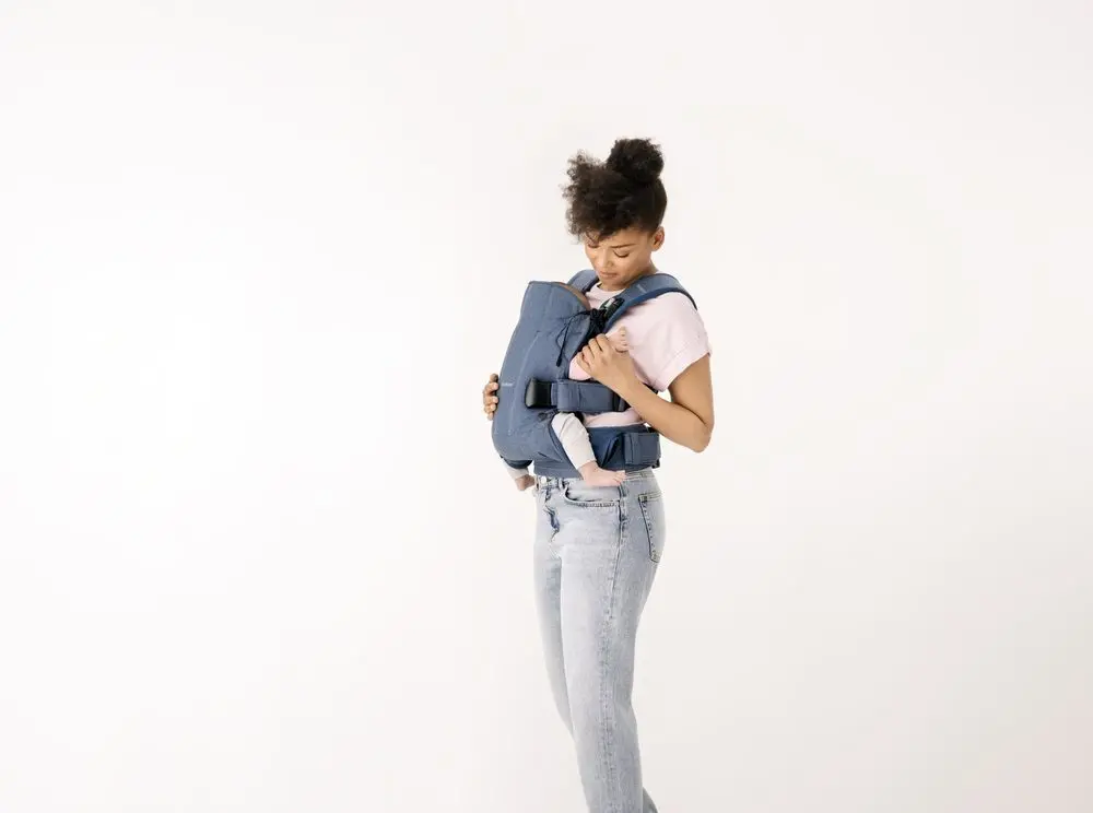 BABYBJÖRN Ergonomické nosítko ONE Classic Denim/Midnight blue Cotton 2018