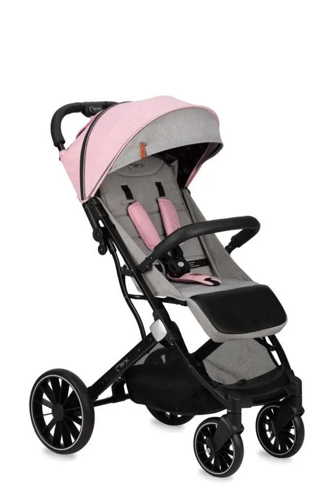 MoMi Sportovní kočárek MoMi ESTELLE PLUS LIGHT růžový