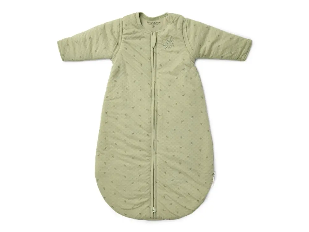 Little Dutch Spací pytel s oddělitelnými rukávy 90 cm Pure Sage