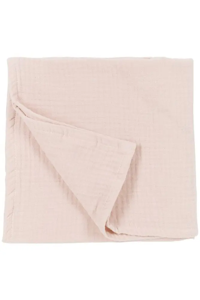 Meyco Mušelínová deka 140x200 - Soft pink