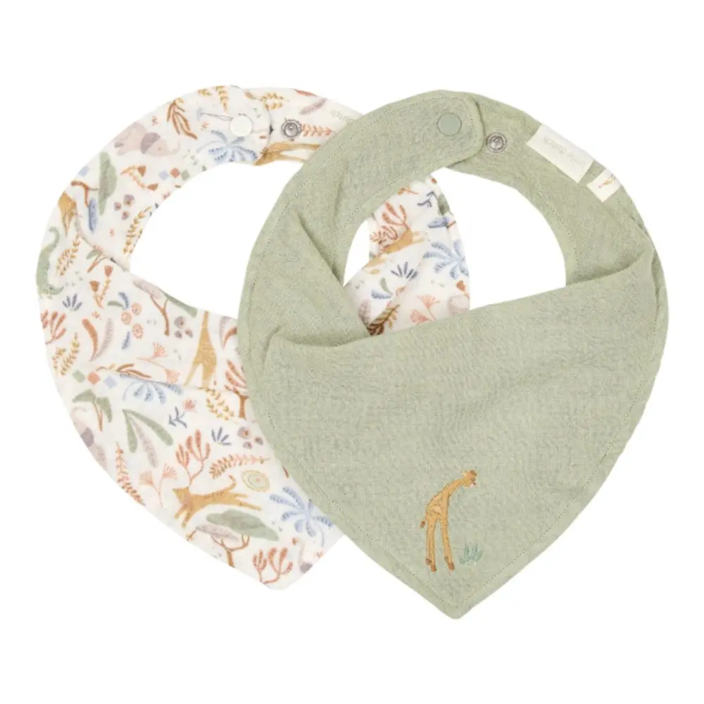 Little Dutch Bryndáček bandana 2 ks Safari Wonders