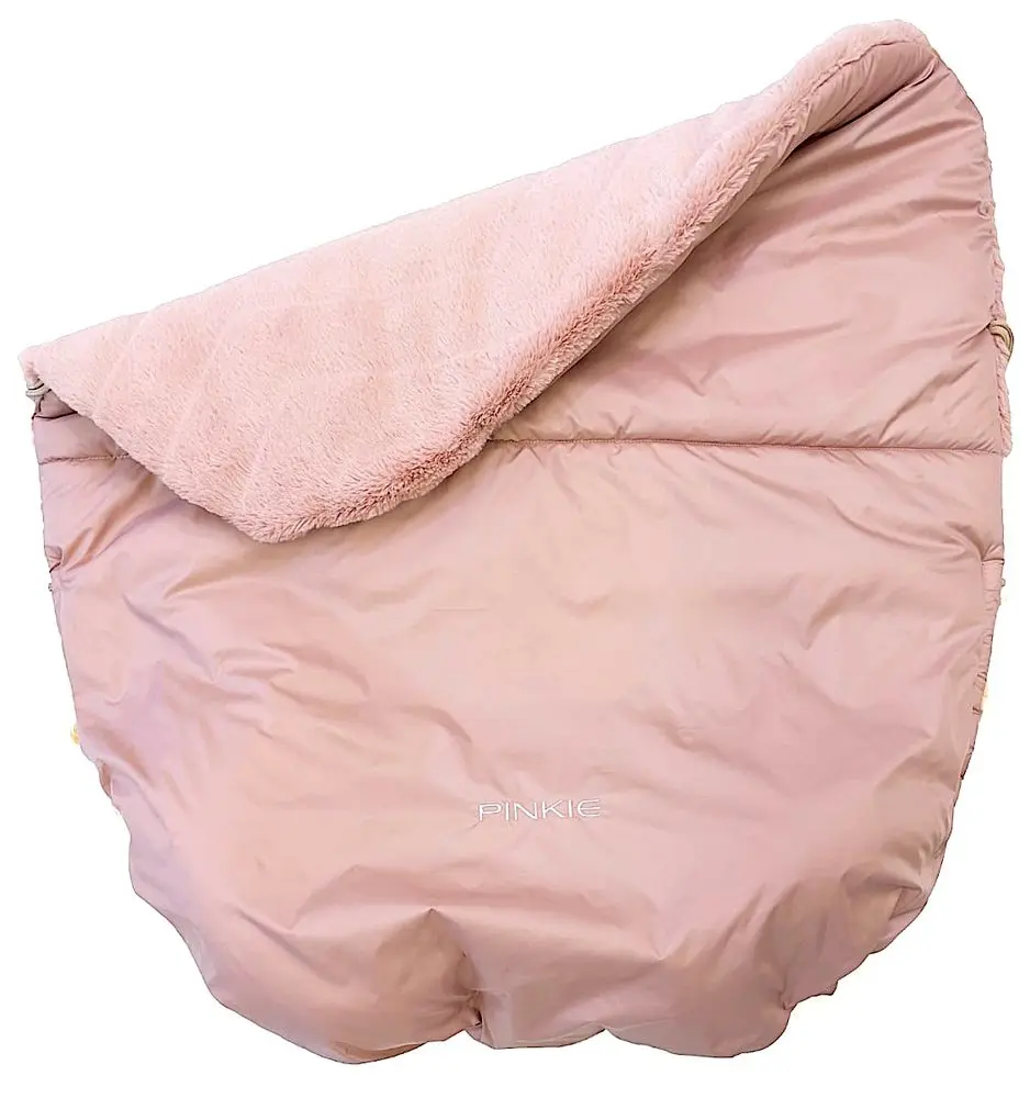 PINKIE zateplená stahovací deka Pinkie Fur Pink