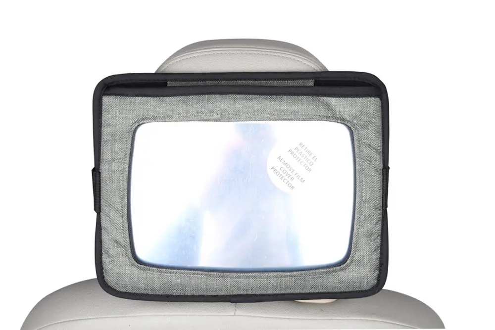 BabyDan Držák tabletu a baby zrcadlo do auta Lux Grey