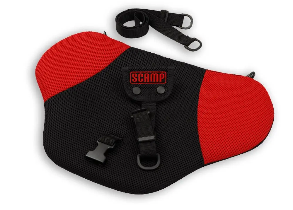 Scamp Pás Comfort ISOFIX pro těhotné, červený