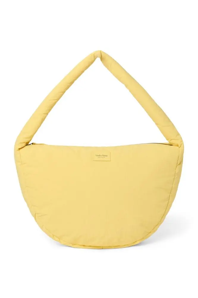 Studio Noos Puffy Cross Body bag Textured Butter Yellow