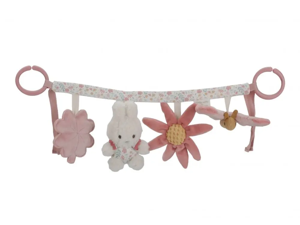 Little Dutch Řetěz na kočárek králíček Miffy Lucky Blossom