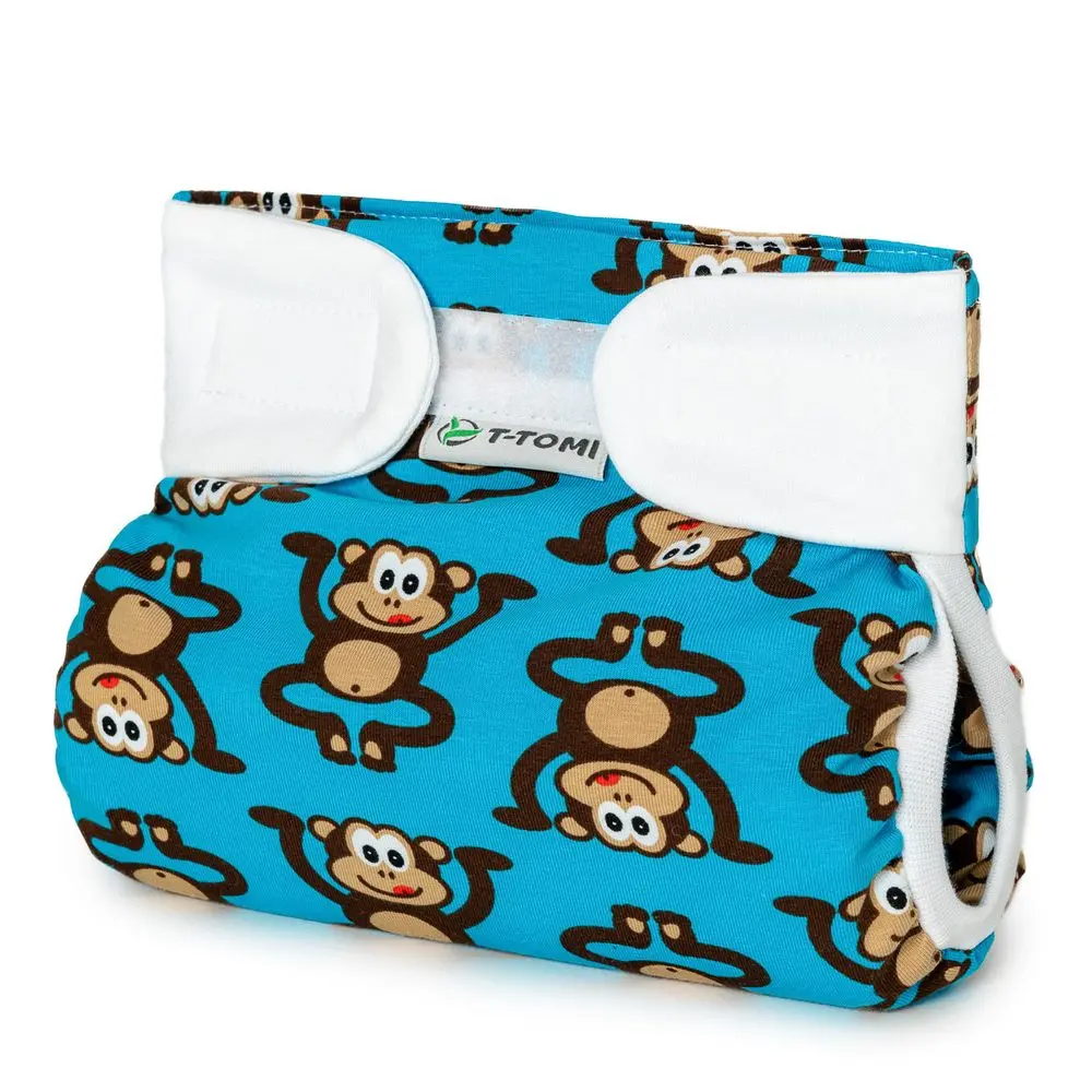 T-TOMI Ortopedické abdukční kalhotky - suchý zip Monkey (3-6kg)