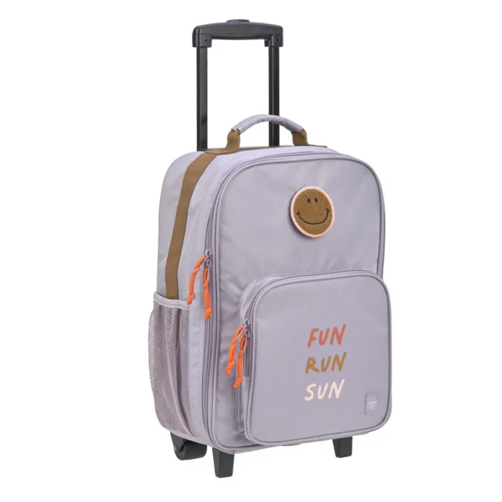 Dětský kufr Lassig Trolley Little Gang lilac